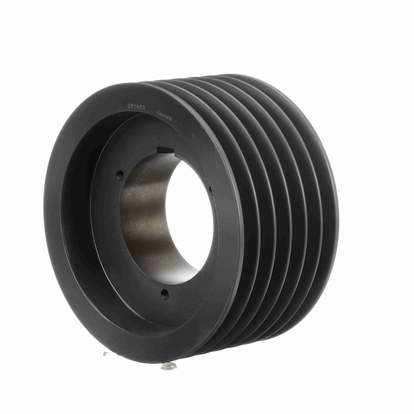 6 Groove Cast Iron Bushed Bore Multiple Sheave, 6R5V85